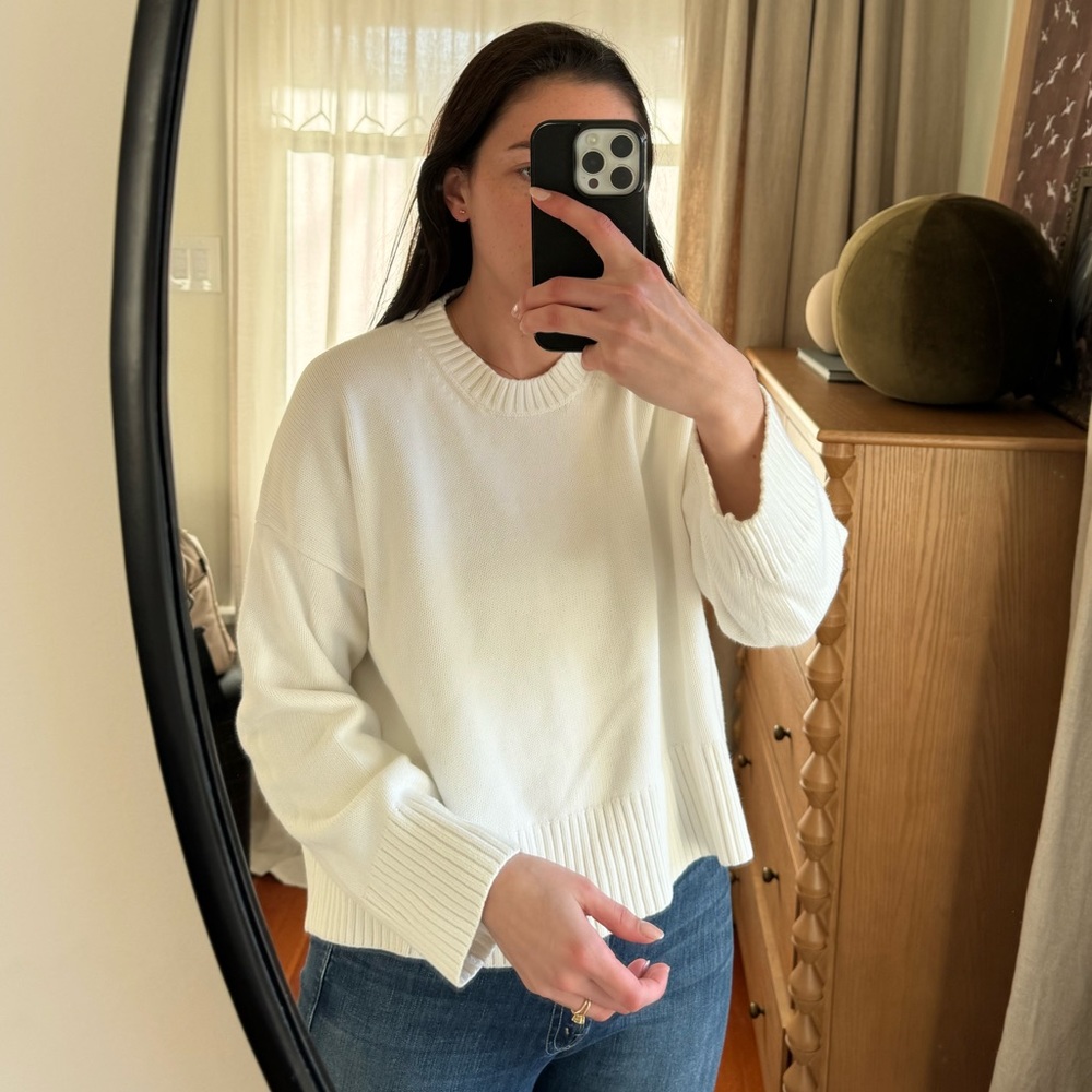 Everlane and Revolve Sweater set